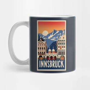 A Vintage Travel Art of Innsbruck - Austria Mug